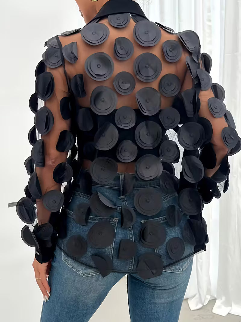 Veluna - Camicia elegante da sera