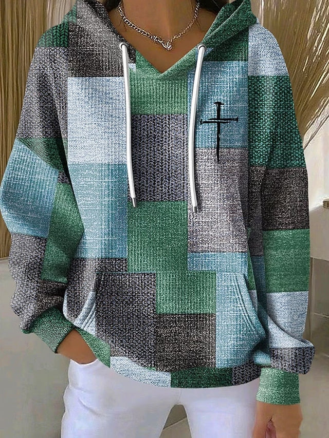 Felpa invernale colorata